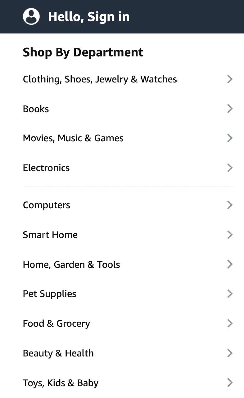 amazon-categories-screenshot