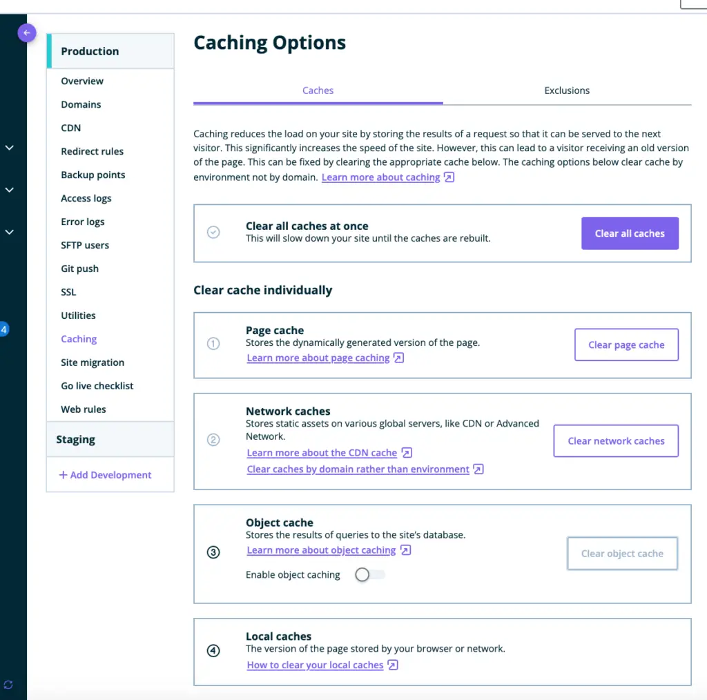 wp-engine-caching-admin-page